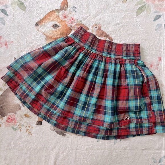 Tiered Plaid Mini